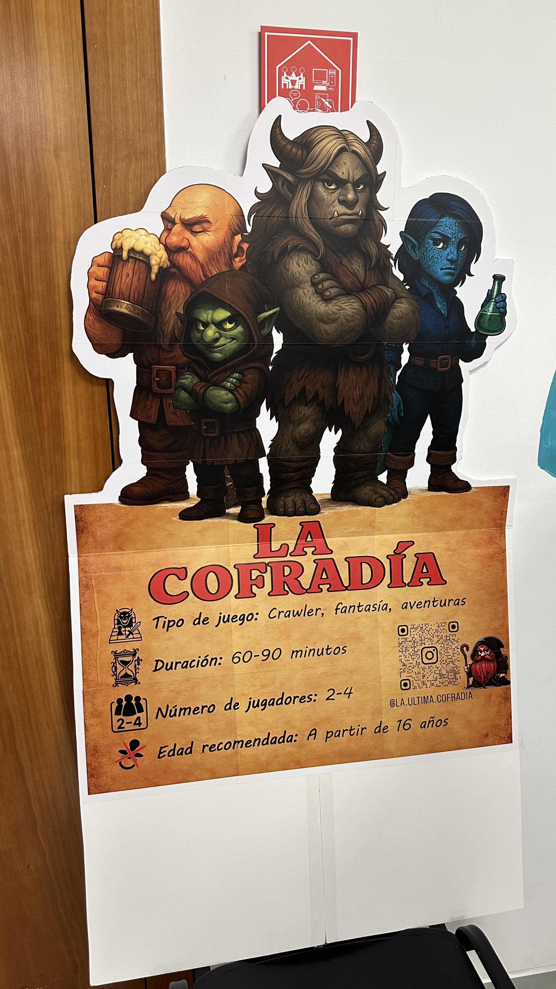 Preparando las mesas del evento